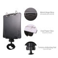 Jiawu Trumpet Marching Lyre Adjustable Marching Band Lyre for Trumpet Marchings Band Accessory with Flip Folder Includes 5 Refill Sleeves Quick Disassembly Design Stable. 
