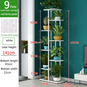 5/6/7/8 Layer Plant Stand Multifunctional Display Shelf Storage Rack Pot Stand For Plants Indoor Plant Rack Stand Plant Stand Outdoor Metal