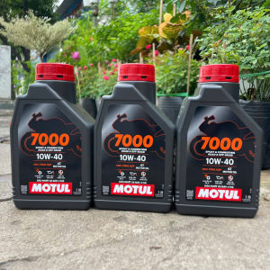 Nhớt Motul 7000 4T 10W40 100% Tổng Hợp Chai 1L Cho Xe Số Xe Côn PKL