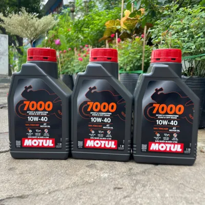 Nhớt Motul 7000 4T 10W40 100% Tổng Hợp Chai 1L Cho Xe Số Xe Côn PKL