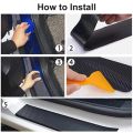 5D Car Carbon Fiber Door Edge Protector Car Sticker DIY Paste Protector Strip / Auto Door Sill Side. 
