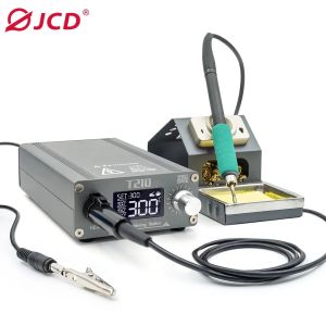 JCD T210 Smart Soldering Station Digital Welding Equipment Solder Machine for Electronic Mobile Phone PCB Repair Tools C210 Tip