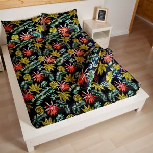 Barkaila - Sprei Set Motif Ukuran 200x200cm Elegan Minimalis