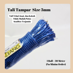 Tali Paranet / Tali Outdoor / Tali Tampar / Tali Jemuran / Tali Waring / Tali 3mm / Tali 4mm