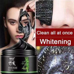 Remover Bamboo Charcoal Black Mask: Remove Blackheads & Whitehead Instantly, Shrink Pores, Deep Cleansing