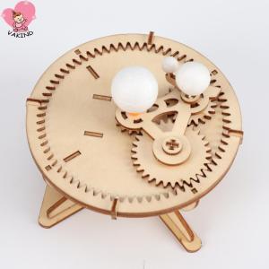 【New Arrival】 Colorful Solar System Model Educational Toy for Kids Learning Astronomy Sun Earth Moon Planets in Safe Material