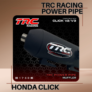 TRC Racing Honda Click v2 125 150 Power Pipe Muffler Exhaust 1730