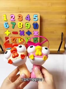 【Ship in 24H】Ship 24H Kids Flying Toys Flying Disc Outdoor Toys Launcher Toy Bamboo Dragonfly Toy Hand Pulled Rotating Aircraft Outdoor Full Interaction Game Toys For Kids Boy Gifts 玩具