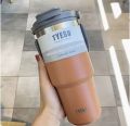 พร้อมส่ง แก้วเก็บอุณหภูมิร้อน-เย็น TYESO รุ่นใหม่ 25OZ/30OZ  แบบใหม่มีที่จับ หูหิ้ว แก้วกาแฟ แก้วสแตนเลส304. 