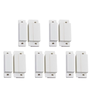 10pc MC-31 Mount Alarm Wired Screw-Terminal Magnetic Contact for Door Window Cabinets Security with 20pcs Screws