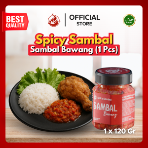 Spicy Sambal - Sambal Bawang - 120 Gr