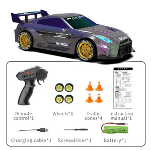 JDD[Fast Delivery][Original Available]JJRC Q228 Remote Control Car -Spray coating bright color four-wheel drive simulation drift racing car 2.4G racing RC modelToy for Boys Holiday Gift