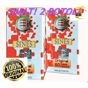 PEK JIMAT 2 BOTOL EK SINES UBAT RESDUNG SINUS ORIGINALMild and effective