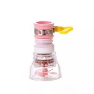 Saringan Kran Filter Air Kotor 4 Susun Batu 6X Filter Penyaring Wastafel