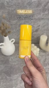 Serum Vitamin C Timeless 10% 20% Vitamin C + E + Ferulic Acid 30ml giúp Dưỡng Trắng Da Giảm Thâm
