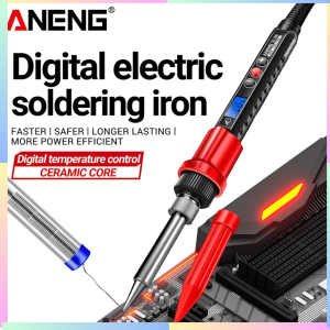 FAST DELIVERY ANENG Solder Listrik Super Panas Adjustable Temperature LCD Display 60W SL106