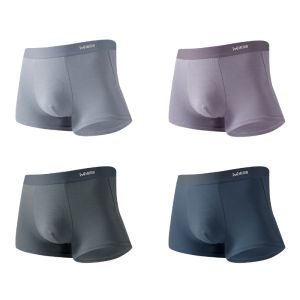 CMENIN  4 Miễn Phí Vận Chuyển Cotton Nam Quần Lót Võ Sĩ Quần Short Thoải Mái Thân Quần Lót Nam Boxer Quần Lót Nam Hombre MW882