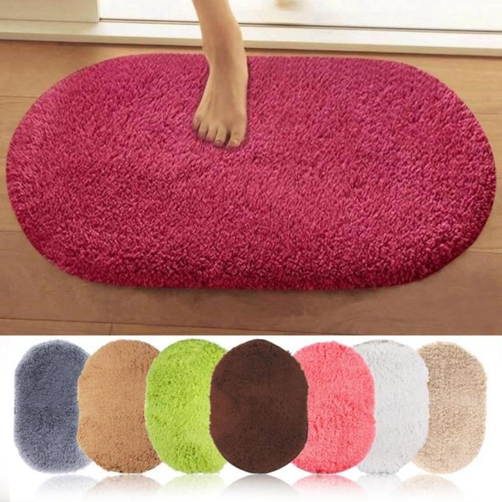 Yourun 40*60cm Non Slip Water Absorption Coral Fleece For Shower Room ...