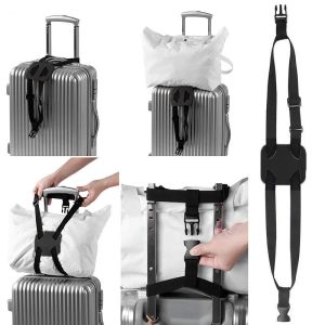 Luggage Straps Bag Bungees for Add a Bag Easy to Travel Suitcase Elastic Strap Belt