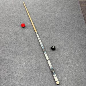 1/2 Maple Professional Billiard Cue with a 13mm head diameter suitable for 9-ball and 8-ball.