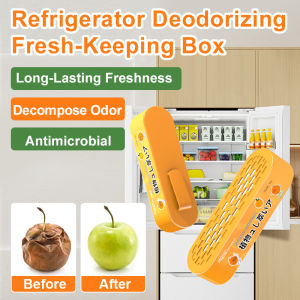 ✨Deodorize In One Second✨ Household Refrigerator Deodorizer/ Special Hanging Odor Purifier / Deodorizer Activated/Refrigerator Air Purifier/Refrigerator Air Freshener