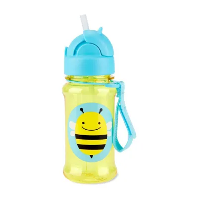 Skip Hop Zoo Tritan Renew Straw Bottle - Bee