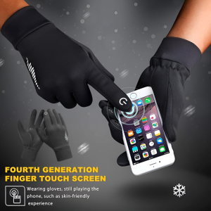 Warm Non-Slip Touchscreen Men Women Thicken Cycling Gloves Outdoor Driving Running Cycling Gloves Anti-Skid Fleece Gloves