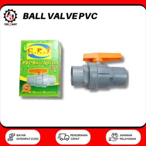 Ball Valve PVC CPT National Stop Kran 1/2 3/4 1 Inch