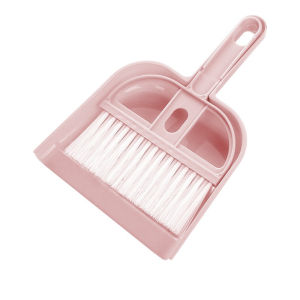 1PC Mini Cleaning Brush & Dustpan Set Cleaning Tools Plastic Brush Pole Mini Dustpan Broom Set