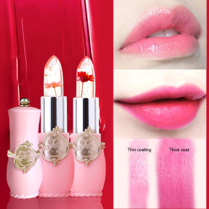 🔥🔥Roman Holiday Dried Flower Jelly Lipstick Transparent Plant Waterproof Does Not Fade Discoloration Lip Balm