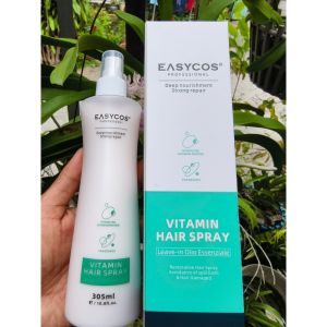 Xịt Dưỡng Tóc Dạng Sữa Easycos Vitamin | Made in China | 305ml