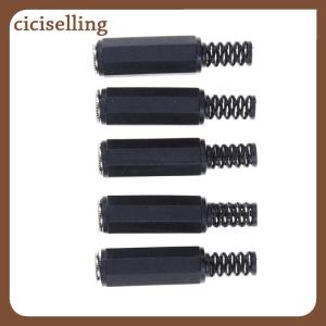[ciciselling] 5pcs/set Stereo Female 3.5mm Jack Plug Stereo Audio Adapter Socket Connector