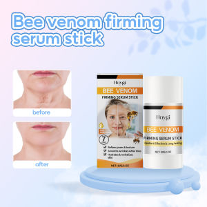 Hoygi แท่งพิษผึ้งครีมกระชับผิวต่อต้านริ้วรอยปรับปรุงความหย่อนคล้อยเพิ่มความยืดหยุ่นในการดูแลผิว30g