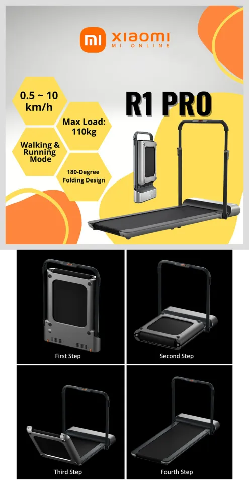 XIAOMI Walking Pad R1 Pro/R2 Treadmill in Smart Folding