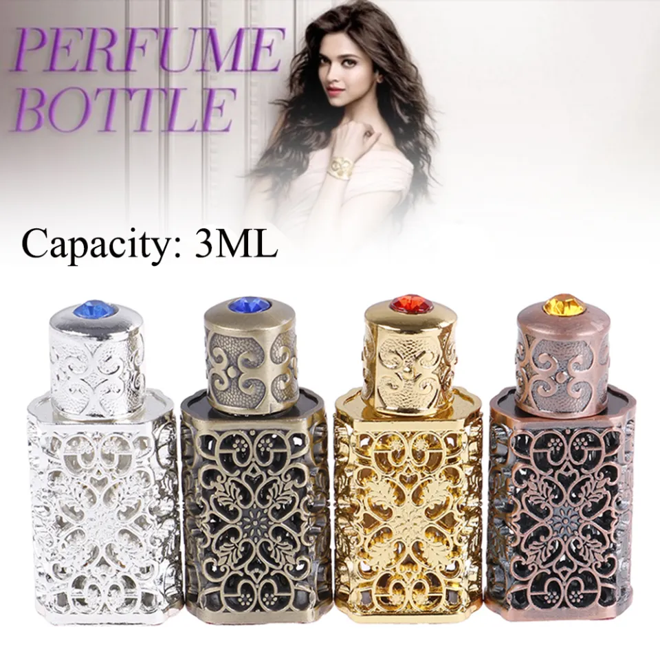 HOT 3ML Royal Bottle Refillable Bottle Essential Oils Bottle