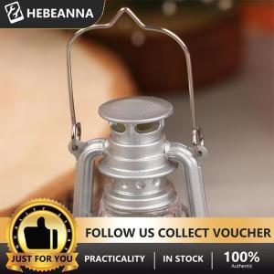 hebeanna 1PC Dollhouse mini ornaments pony lantern model night light scene shooting props