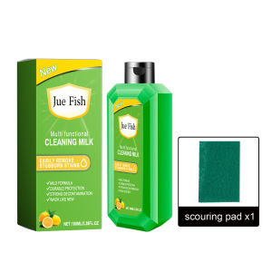 Jue-Fish Multi-purpose kitchen cleaning cream Kitchen heavy grease cleaner for utensils pots pans and stoves