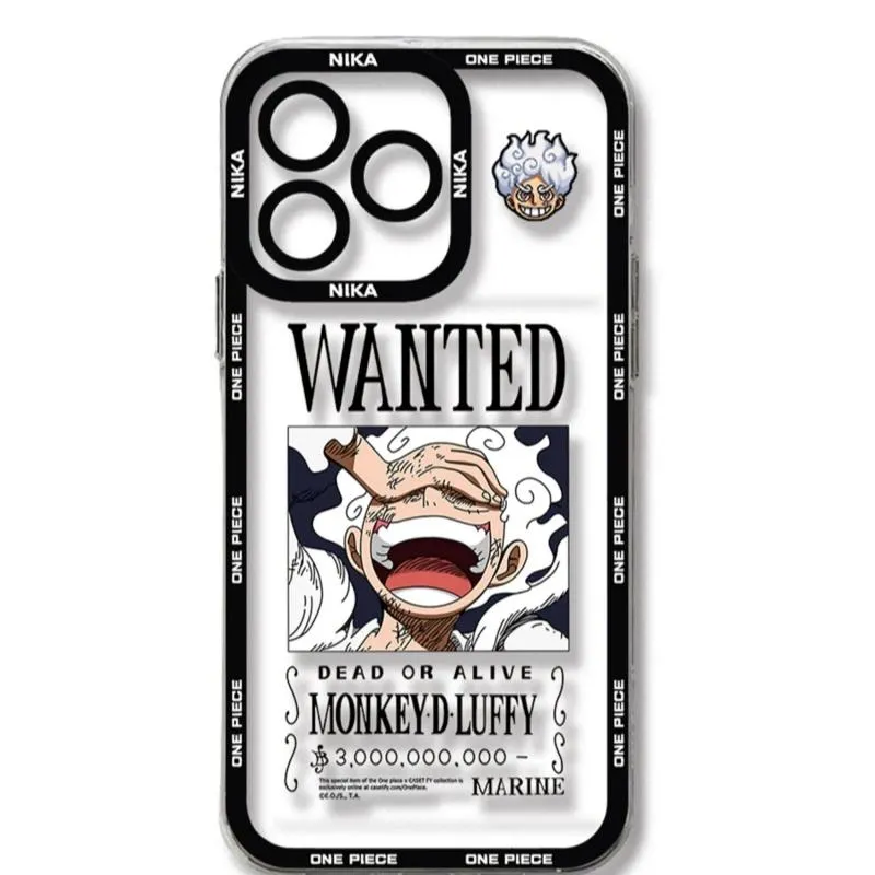 4 Confezioni Anime Character Custodia per Xiaomi Redmi Note 13 Pro 5G/Poco X6 5G 6.67 Pollici, Manga Zoro Gear 5 Sun God Nika Motivo Antiurto Anti-caduta Protezione Della Lente Case TPU Cover
