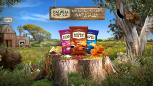 The Natural Chip Co. Sea Salt and Vinegar 175g เดอะเนเชอรัลชิปมันฝรั่งแผ่นหยักทอดกรอบรสเกลือทะเลและน้ําส้มสายชู ขนาด 175 กรัม (2737)
