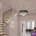 MODERN LUXURY GOLDEN BLACK SERIES CRYSTAL PENDANT LIGHTS. 