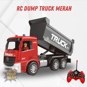 Mainan Mobil Remote Control Truk Molen Mixer Konstruksi Toys RC Skala 1:20 Frekuensi 27MHz