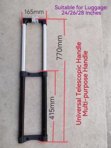 Universal Luggage Telescopic Handle/ Luggage Pull Rod Replacement/ Heavy Duty Suitcase Repair Kit/ Multi-Purpose Luggage Handle