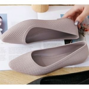 ALANA-SELLI Flatshoes Salur Bintik A568 PVC