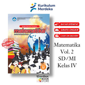 [ Resmi Diknas ] Buku Paket Pelajaran Siswa Kelas 4 SD Kurikulum Merdeka Kurmer