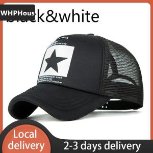 [COD] WHPHous Ship within 24 hours Fashion Baseball Cap Women Baseball Hat Breathable Men Women Summer Mesh Cap Baseball Caps Hats For Men