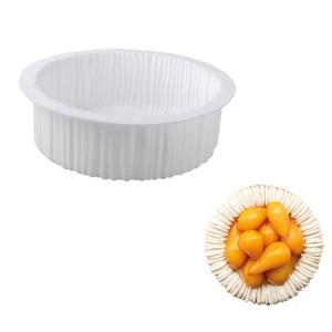 Mô hình sợi khuôn silicon làm mousses khuôn bánh dụng cụ nướng trang trí để làm món tráng miệng Kẹo mềm sô-cô-la