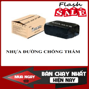Nhựa đường chống thấm dẻo bitum bịch 5 kg nhựa đường chống thấm chèn khe rãnh nứt chống thấm cầu thang