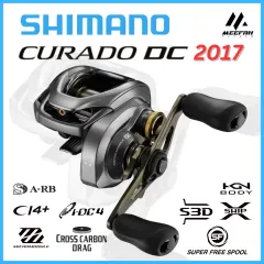 Shimano 2023 Curado M & 2017 Curado K 201 Series 🔥FREE GIFT🔥 - Baitcasting  Fishing Reel Mesin Pancing