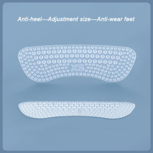 4 miếng dán gót giày bằng silicon nâng cấp miếng lót giày cao gót cho Nam Nữ miếng lót chống trượt Đệm Gót chống trượt miếng bảo vệ chăm sóc gót chân