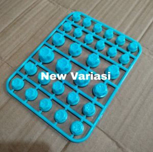 NEW!! 1 SET Monel Baut Variasi Flower Glow In The Dark Cover Baut Probolt Harga Perpack Universal Beat Mio Nmax isi 30 pcs